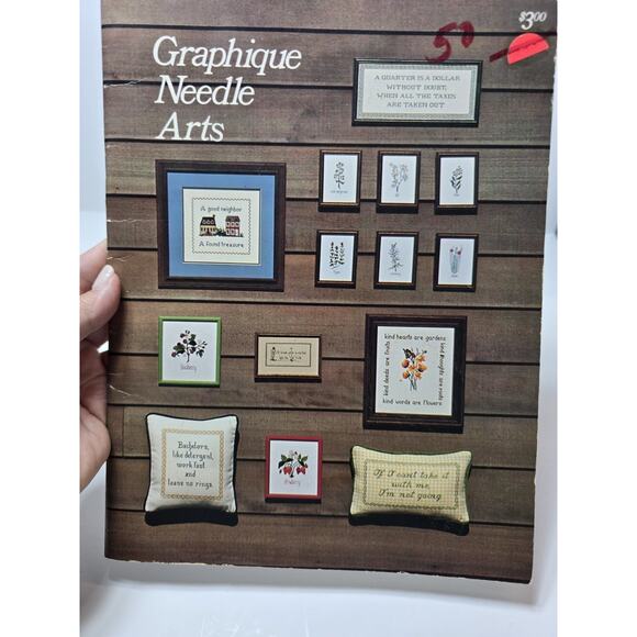 Samplers Graphique Needle Arts Counted Cross Stitch Sayings - Picture 1 of 2